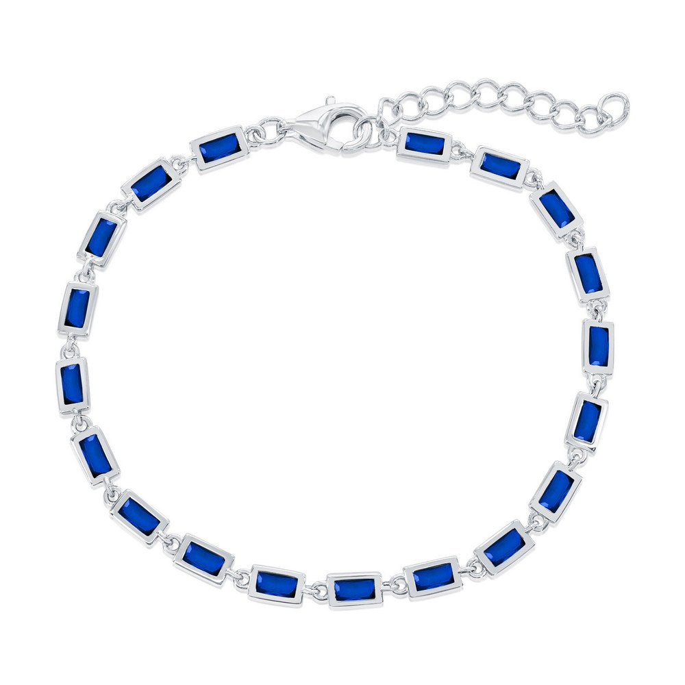 Exclusively Silver Color Rectangle Bracelet