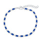 Exclusively Silver Color Rectangle Bracelet