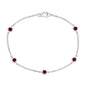 Exclusively Silver Color Bezel Bracelet
