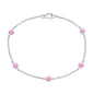 Exclusively Silver Color Bezel Bracelet