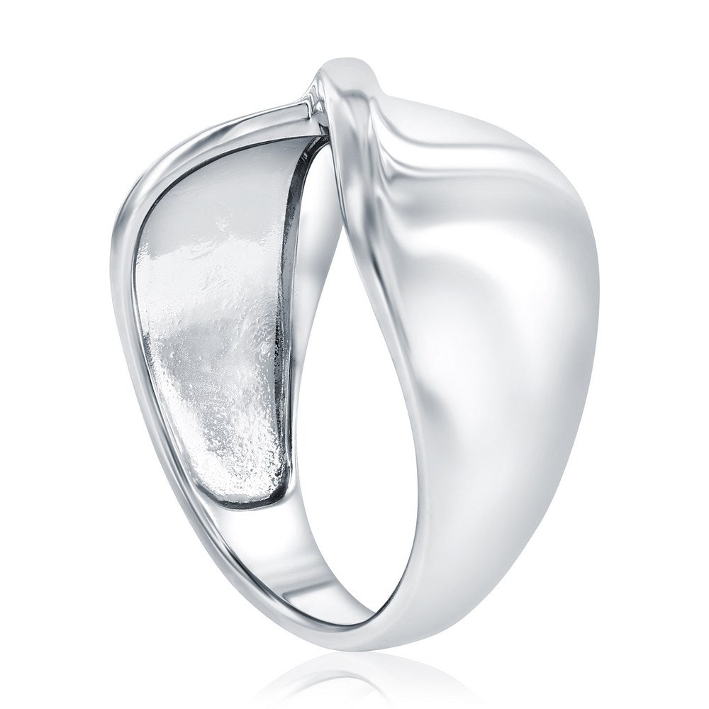 Exclusively Silver X Design Ring