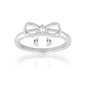 Exclusively Silver Bow Ring