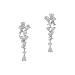 Exclusively Silver Multi-Shaped Dangle Earrings