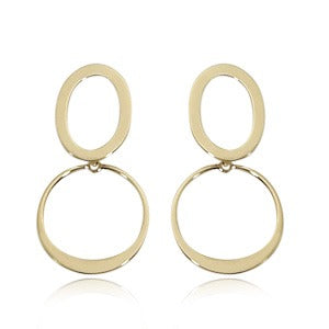 Signature Collection Trembling Circle Earrings