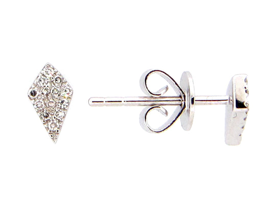 Signature Collection Diamond Kite Stud Earrings