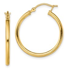 Exclusively Silver Gold Hoops