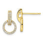 Exclusively Diamonds Mini Door Knocker Earrings